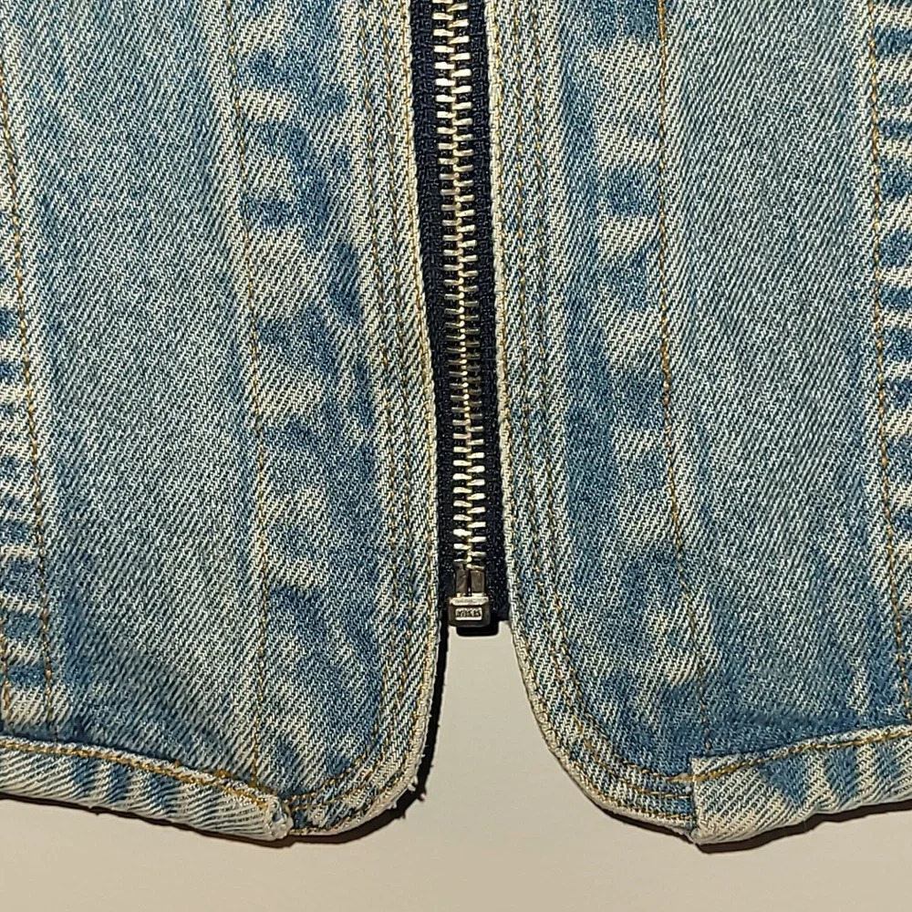 Looney Tunes Warner Bros embroidered denim vest biker kids LOT F - Picture 6 of 11